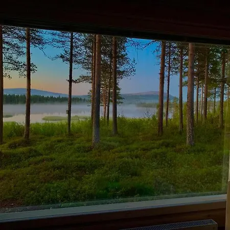 Kaupinmaja, Yllaes, Aekaeslompolo, Lapland - Log With And Fell Scenery Apartment Äkäslompolo