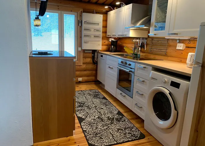 Kaupinmaja, Yllaes, Aekaeslompolo, Lapland - Log With And Fell Scenery Appartamento Äkäslompolo