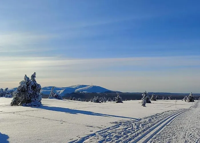 Kaupinmaja, Ylläs, äkäslompolo, Lapland - Log With Lake&fell Scenery Lägenhet Äkäslompolo